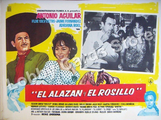 ANTONIO AGUILAR/EL ALAZAN Y EL ROSILLO